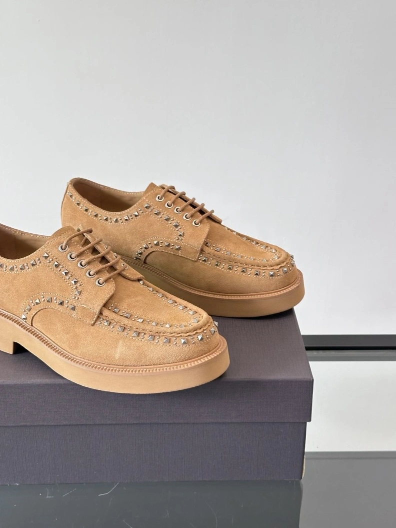 Vibrant Vxlxntino Leather Shoes 229181