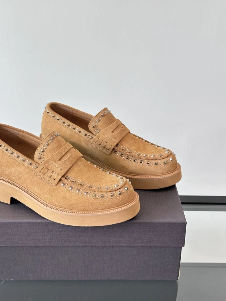 Modern Vxlxntino Leather Shoes 229175