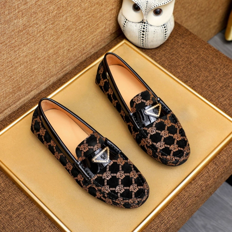 Gxvxnchy Leather Shoes Durable 152489