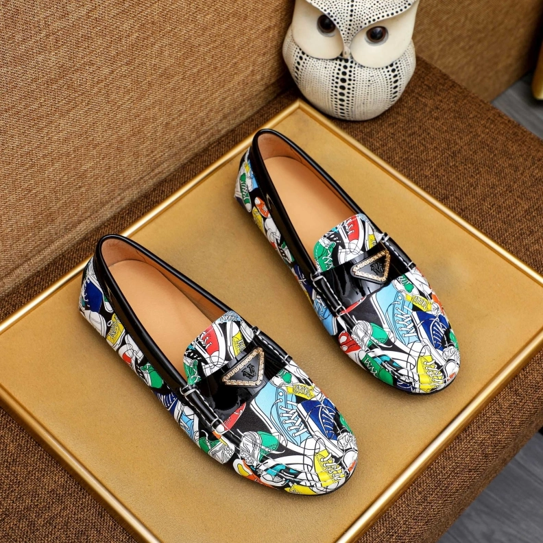 Gxvxnchy Leather Shoes EasyMatch 152488