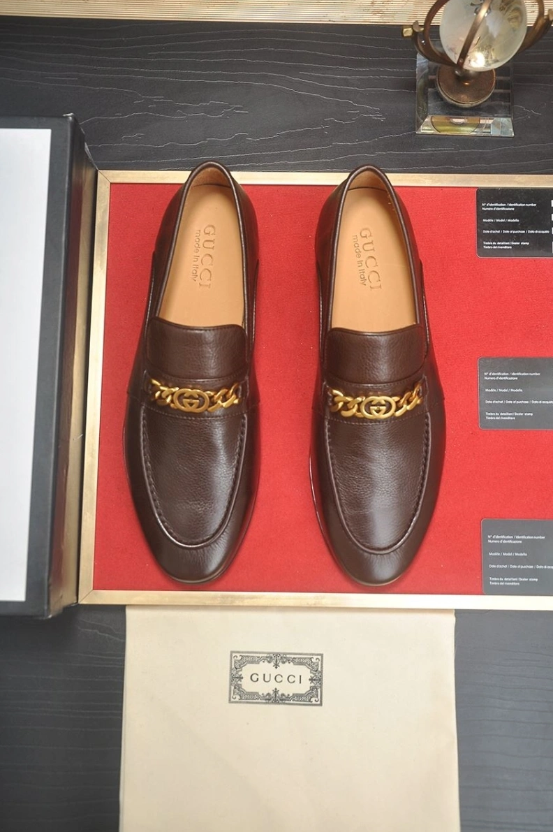 Refined Gxccx Leather Shoes 155835
