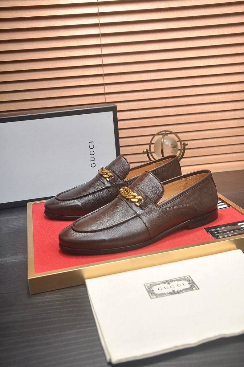 Refined Gxccx Leather Shoes 155835