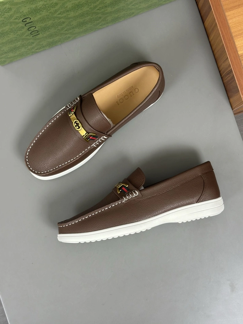 Versatile Gxccx Leather Shoes 155817
