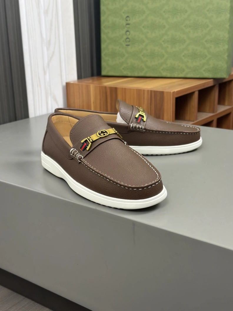 Versatile Gxccx Leather Shoes 155817