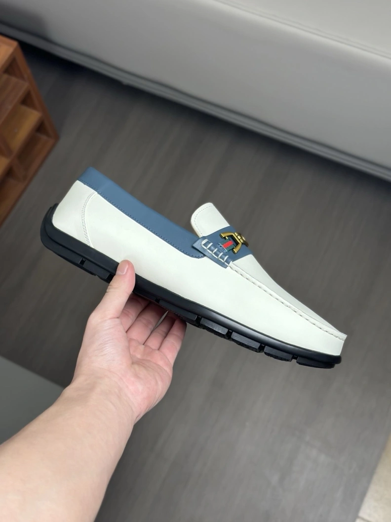Trendy Gxccx Leather Shoes 155813