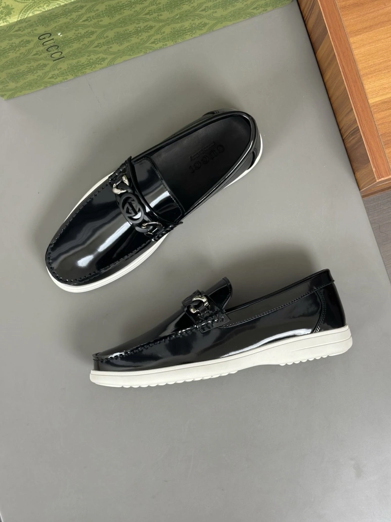 Bright Gxccx Leather Shoes 155814