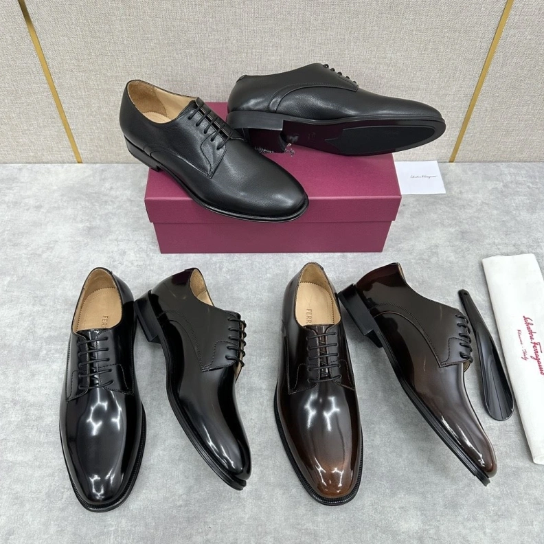 Unique Mxnxlo Blxhnxk Leather Shoes 192954
