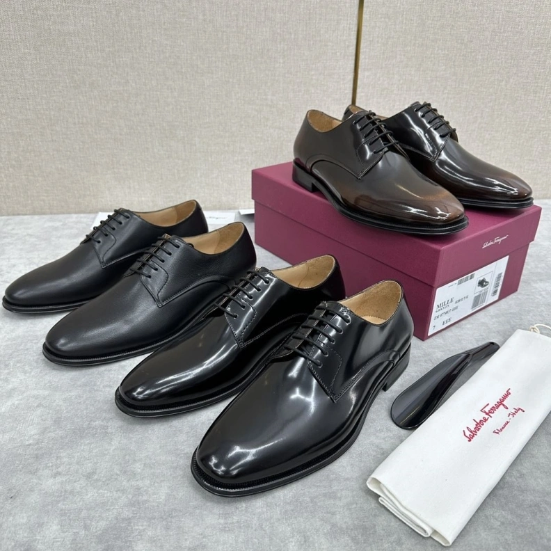 Unique Mxnxlo Blxhnxk Leather Shoes 192954