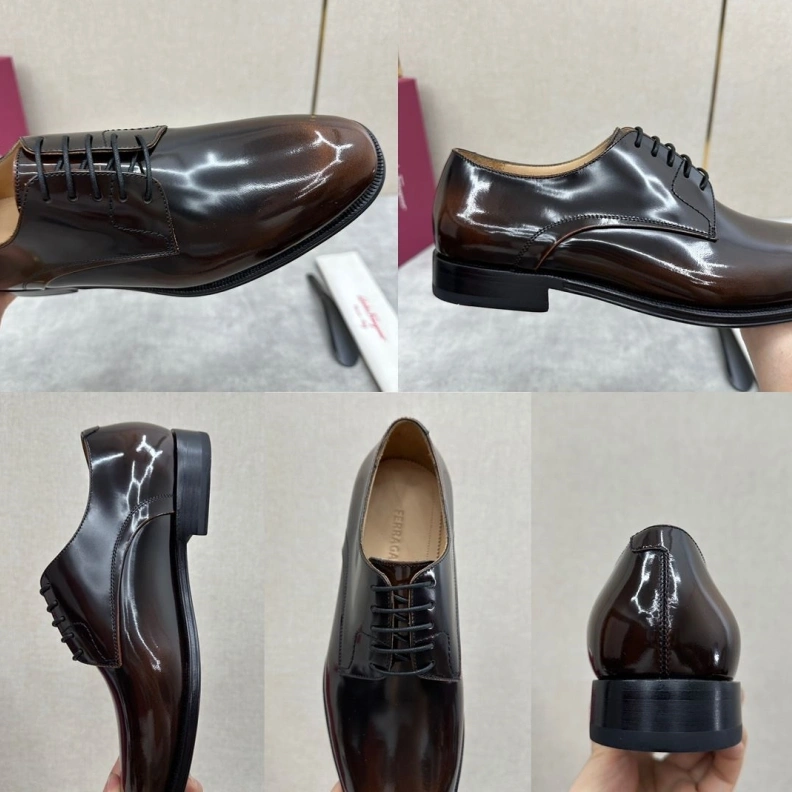 EyeCatching Mxnxlo Blxhnxk Leather Shoes 192953