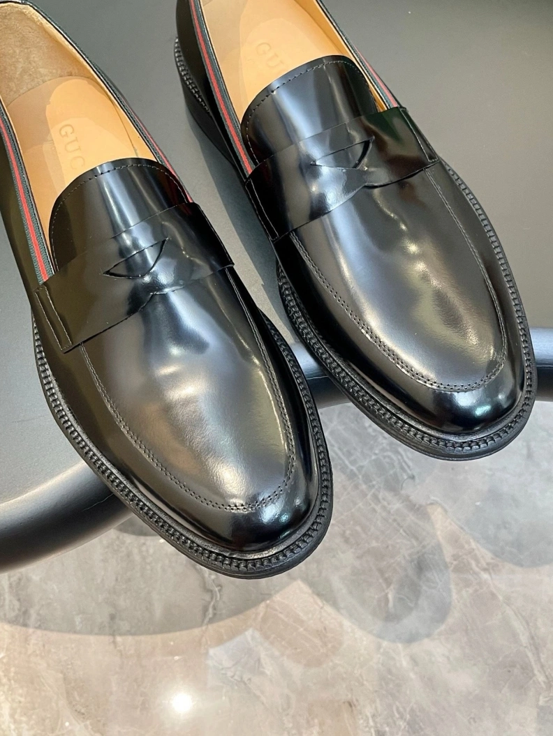 Gxccx Leather Shoes Versatile 155807
