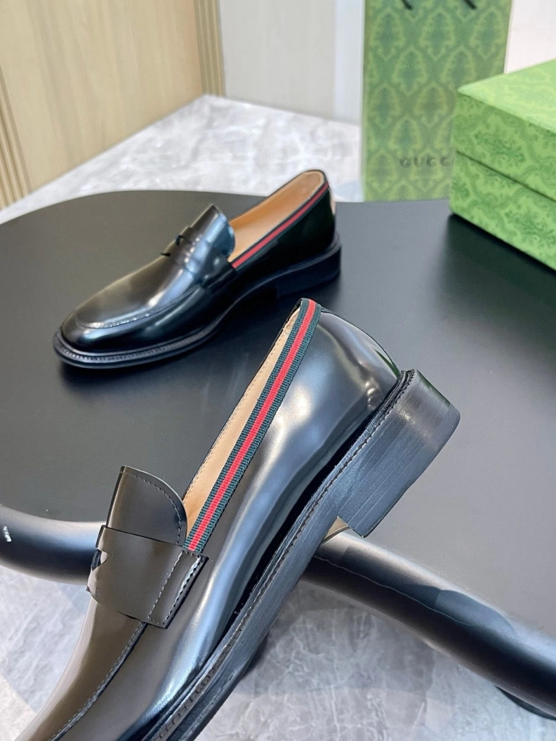Gxccx Leather Shoes Versatile 155807