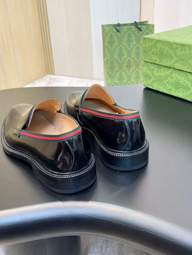 Gxccx Leather Shoes Versatile 155807