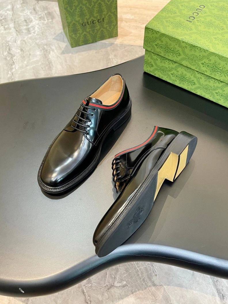 Timeless Gxccx Leather Shoes 155802