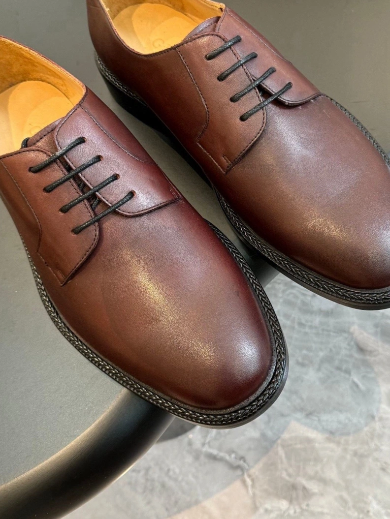 Stylish Gxccx Leather Shoes 155798