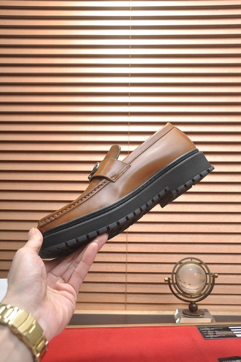 Minimalist Gxvxnchy Leather Shoes 152470