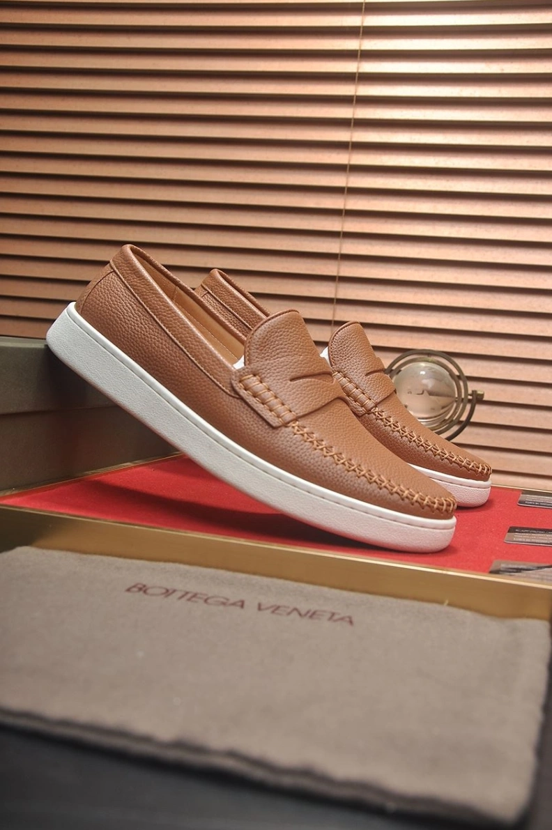 Breathable Bxttxga Vxnxta Leather Shoes 112431