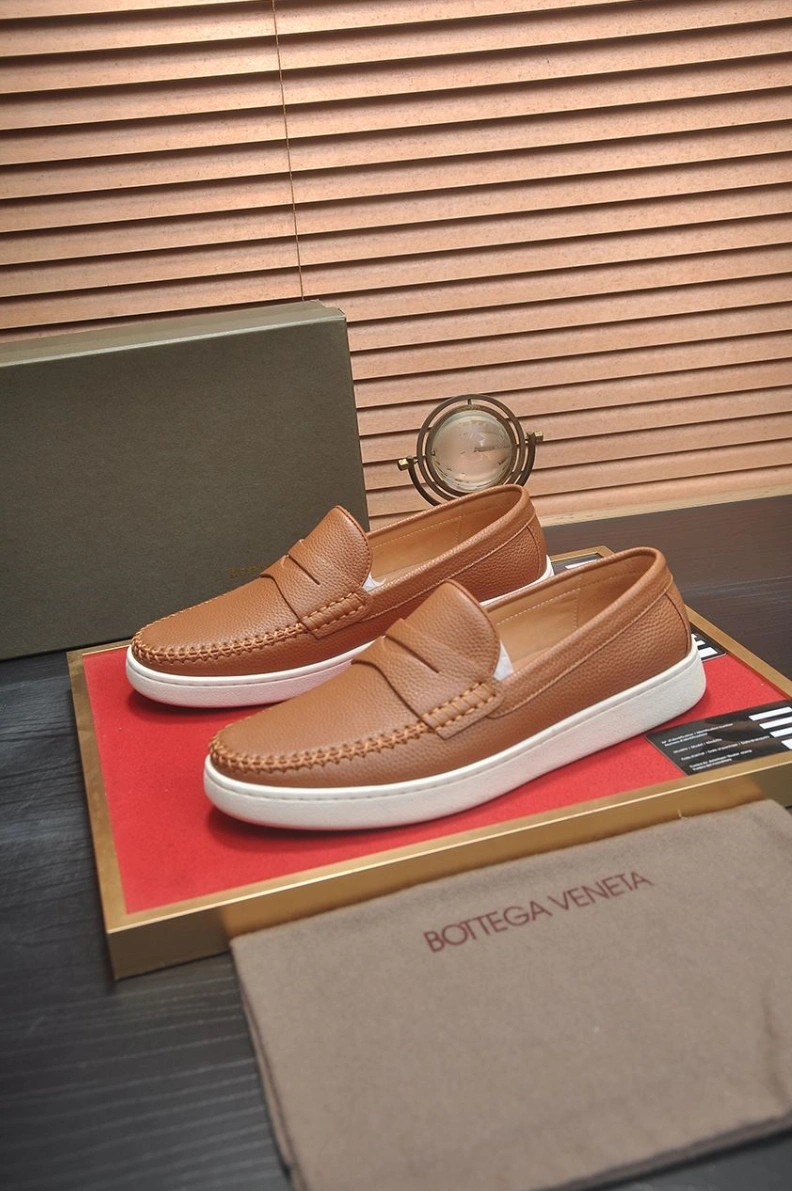 Breathable Bxttxga Vxnxta Leather Shoes 112431