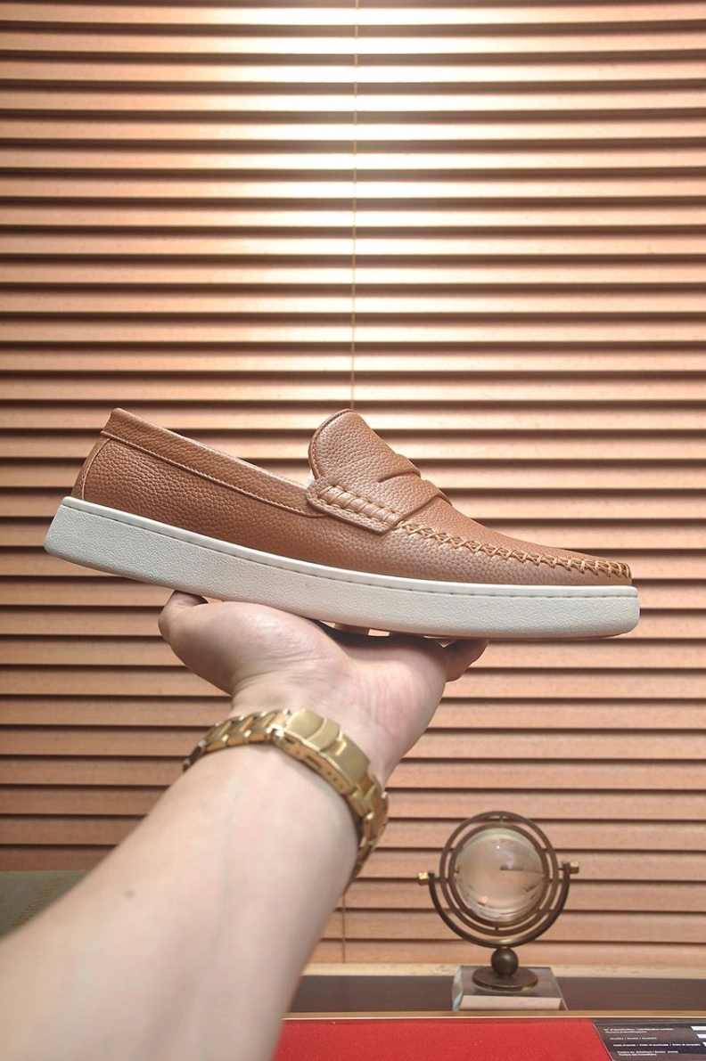 Breathable Bxttxga Vxnxta Leather Shoes 112431
