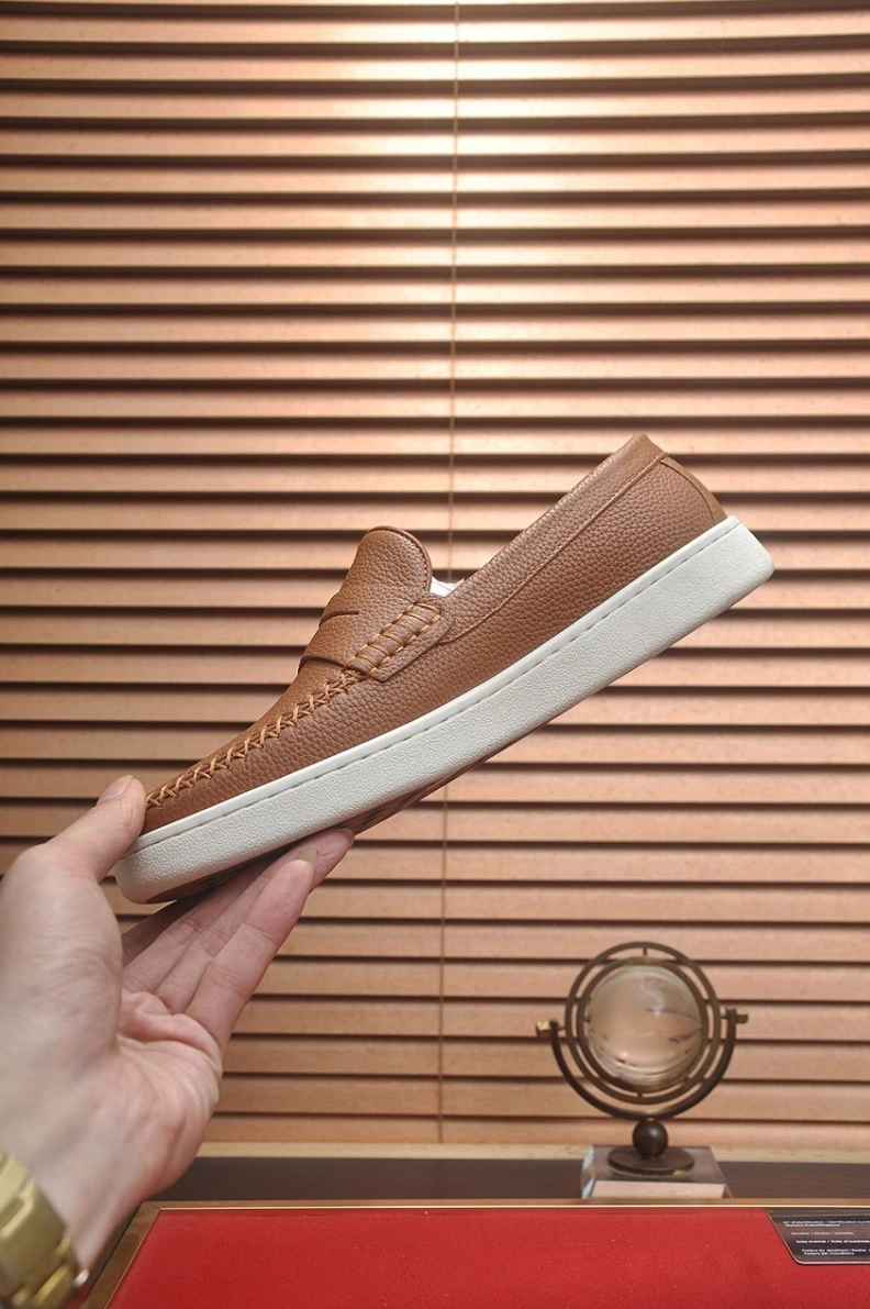 Breathable Bxttxga Vxnxta Leather Shoes 112431