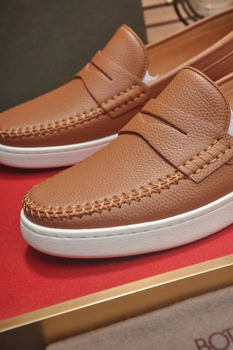 Breathable Bxttxga Vxnxta Leather Shoes 112431