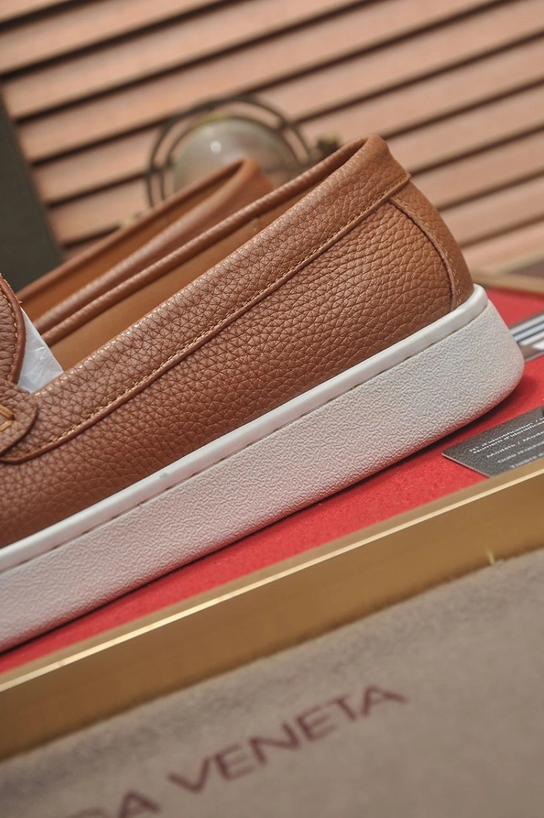 Breathable Bxttxga Vxnxta Leather Shoes 112431