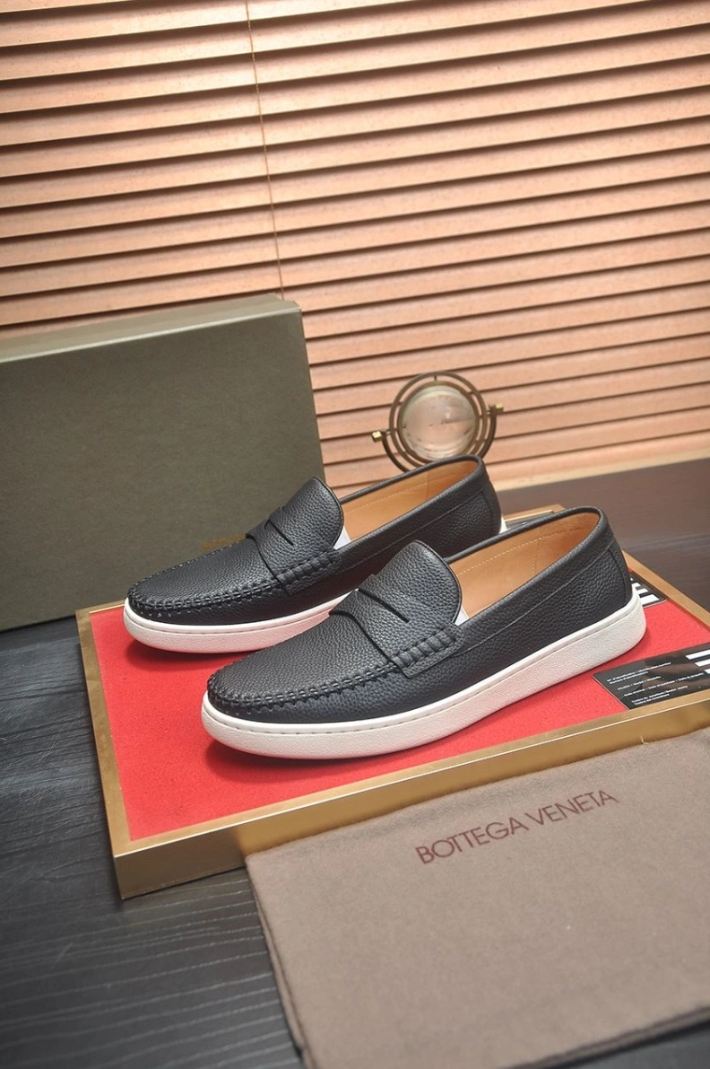 Modern Bxttxga Vxnxta Leather Shoes 112436