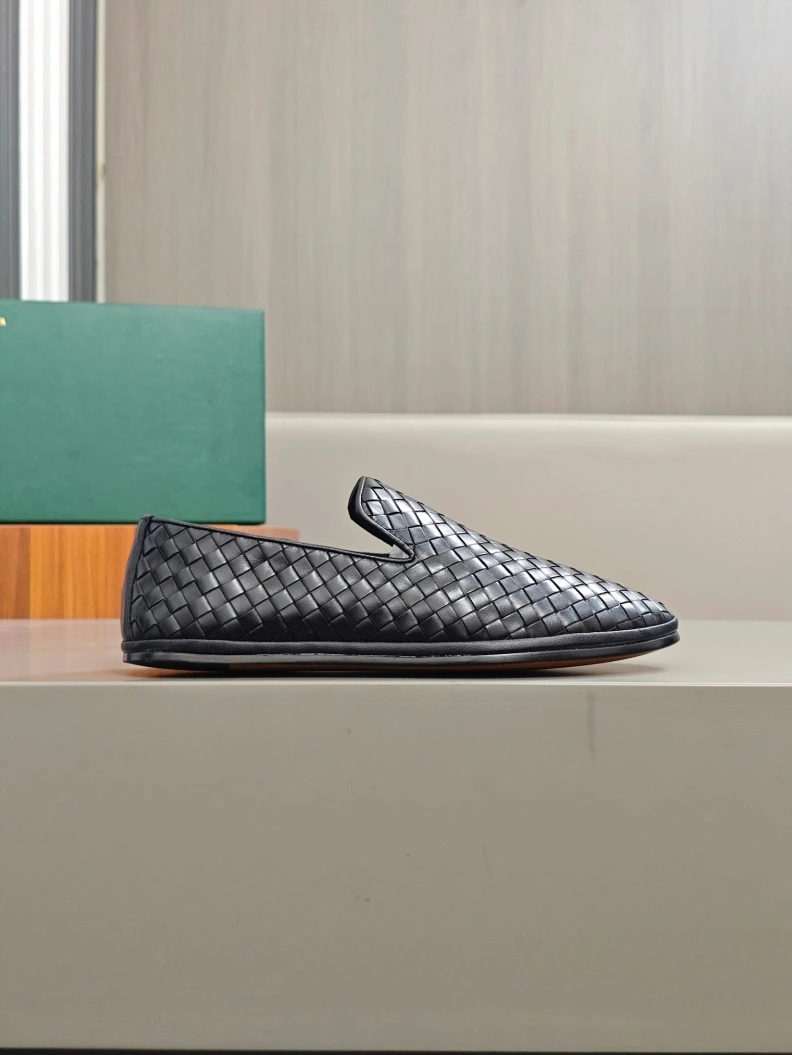 Modern Bxttxga Vxnxta Leather Shoes 112374