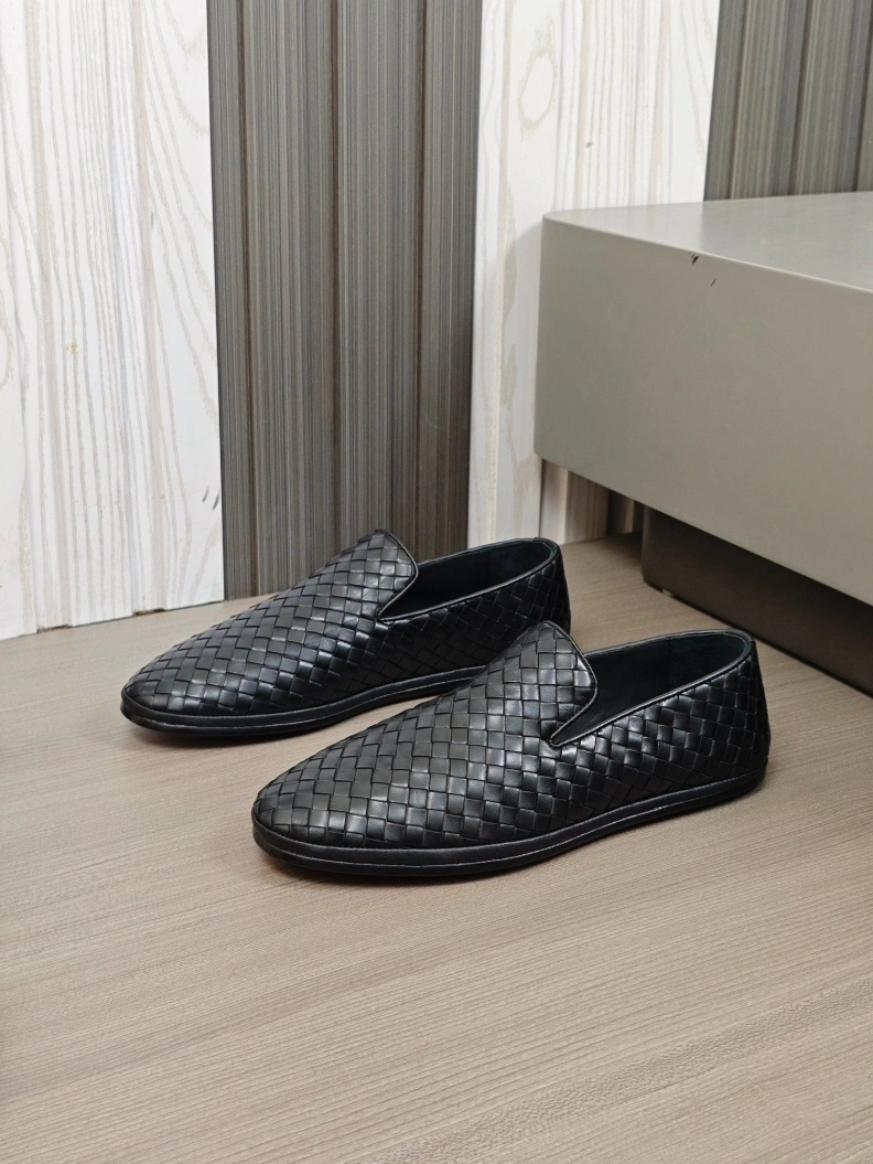 Modern Bxttxga Vxnxta Leather Shoes 112374