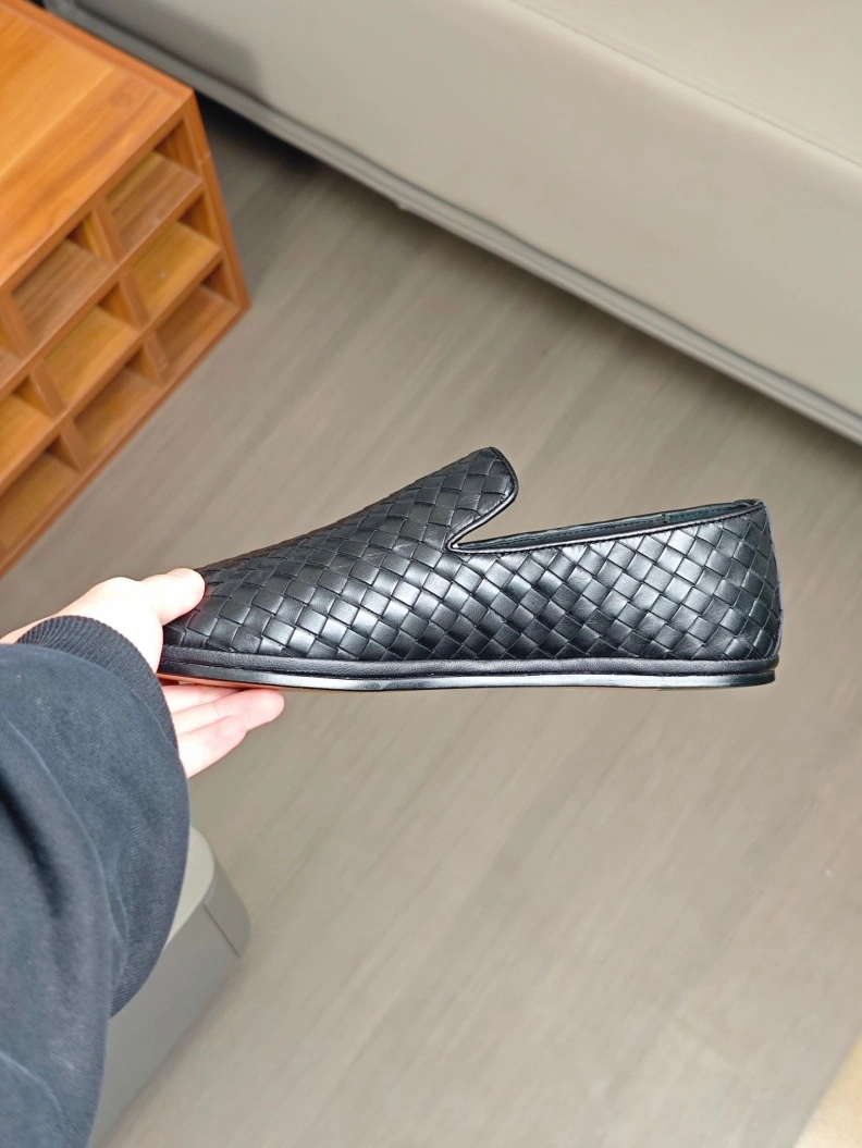 Modern Bxttxga Vxnxta Leather Shoes 112374