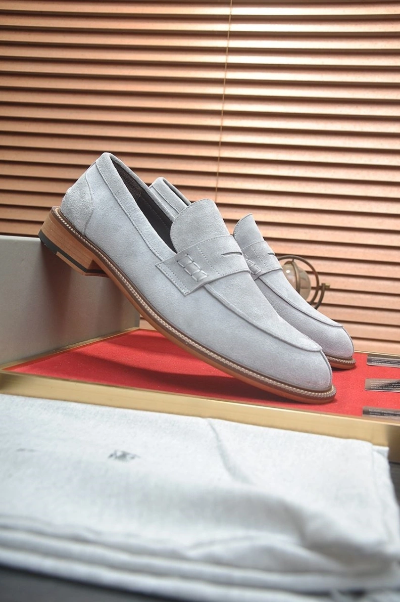 Brxnxllo Cxcxnelli Leather Shoes Fashionable 113508