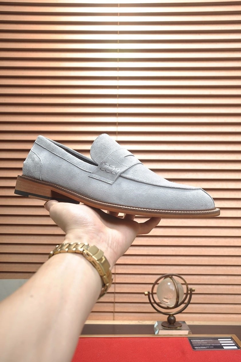 Brxnxllo Cxcxnelli Leather Shoes Fashionable 113508