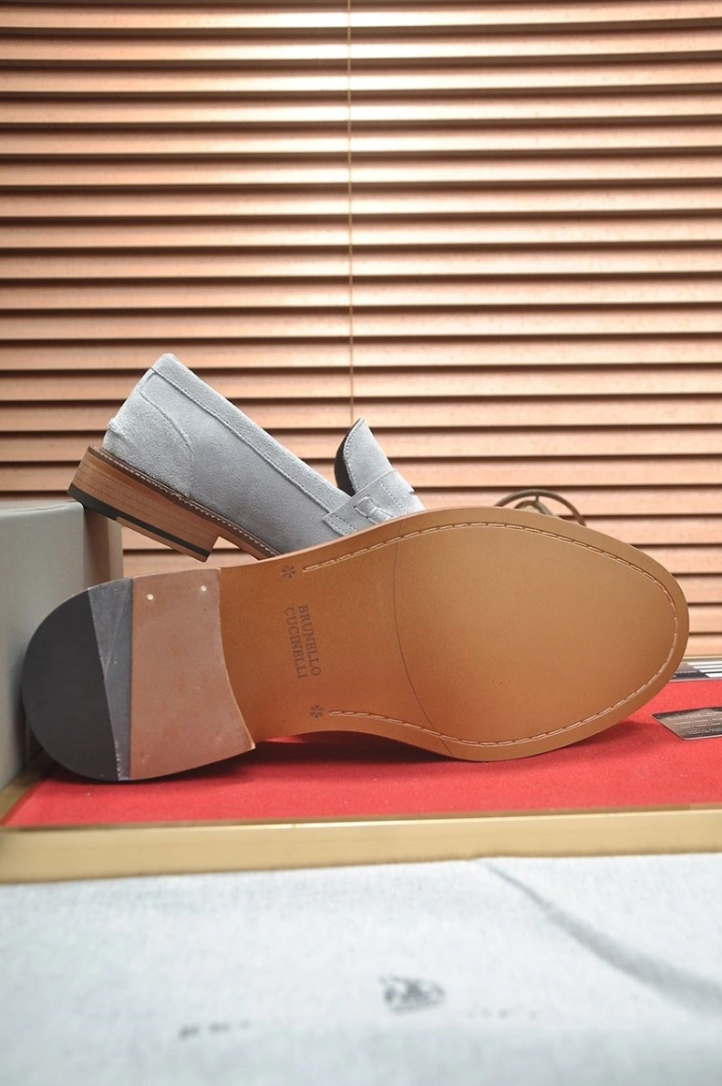 Brxnxllo Cxcxnelli Leather Shoes Fashionable 113508