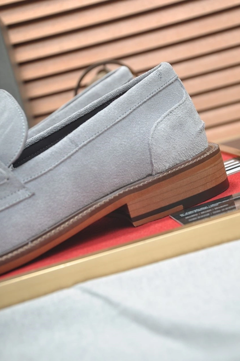 Brxnxllo Cxcxnelli Leather Shoes Fashionable 113508