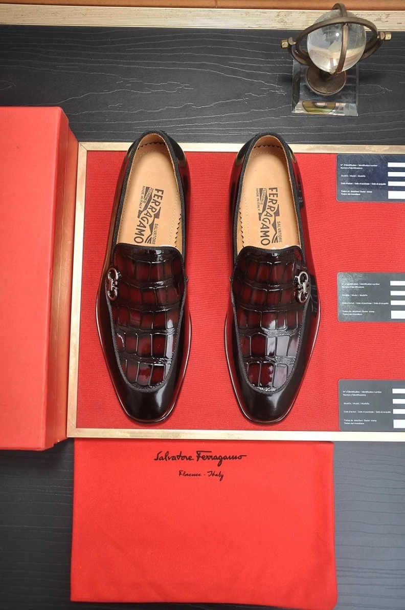 StreetReady Fxrrxgamo Leather Shoes 149307