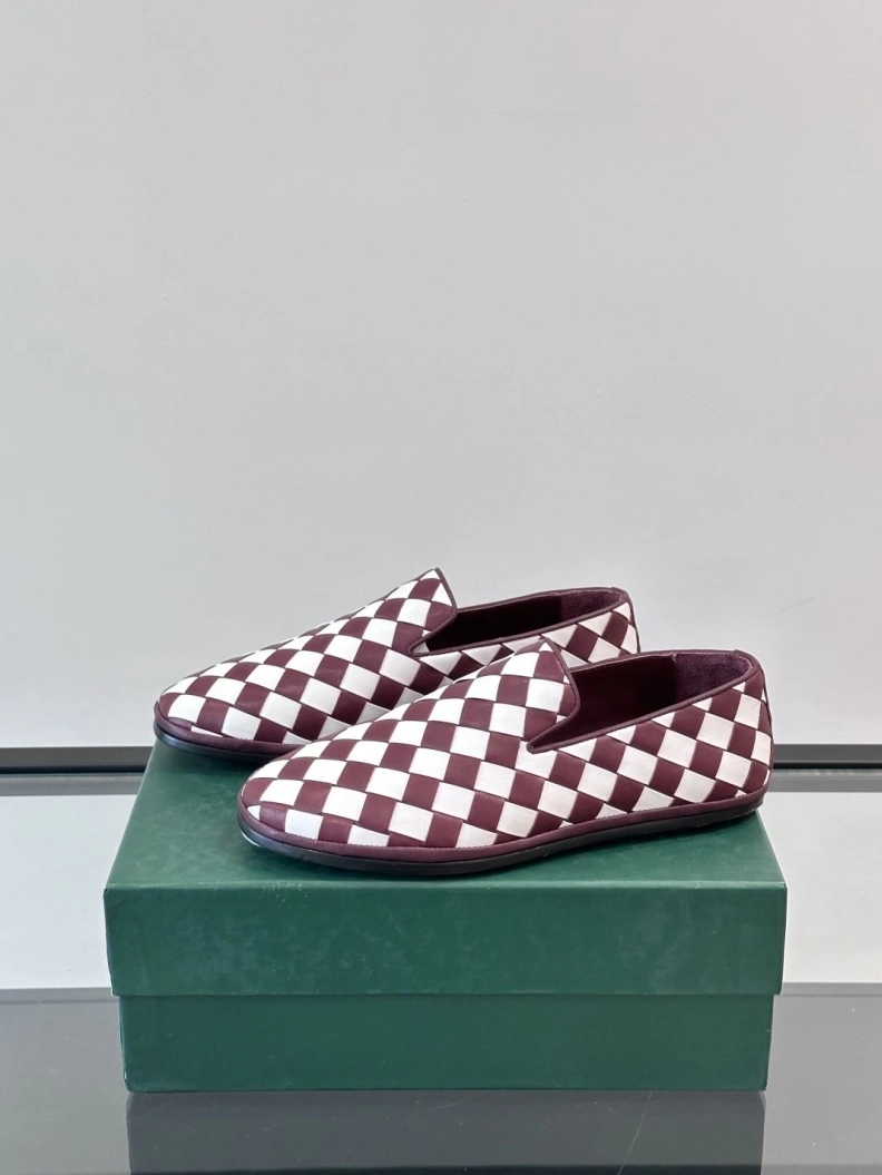 Comfortable Bxttxga Vxnxta Leather Shoes 112366