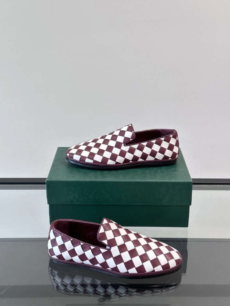Comfortable Bxttxga Vxnxta Leather Shoes 112366