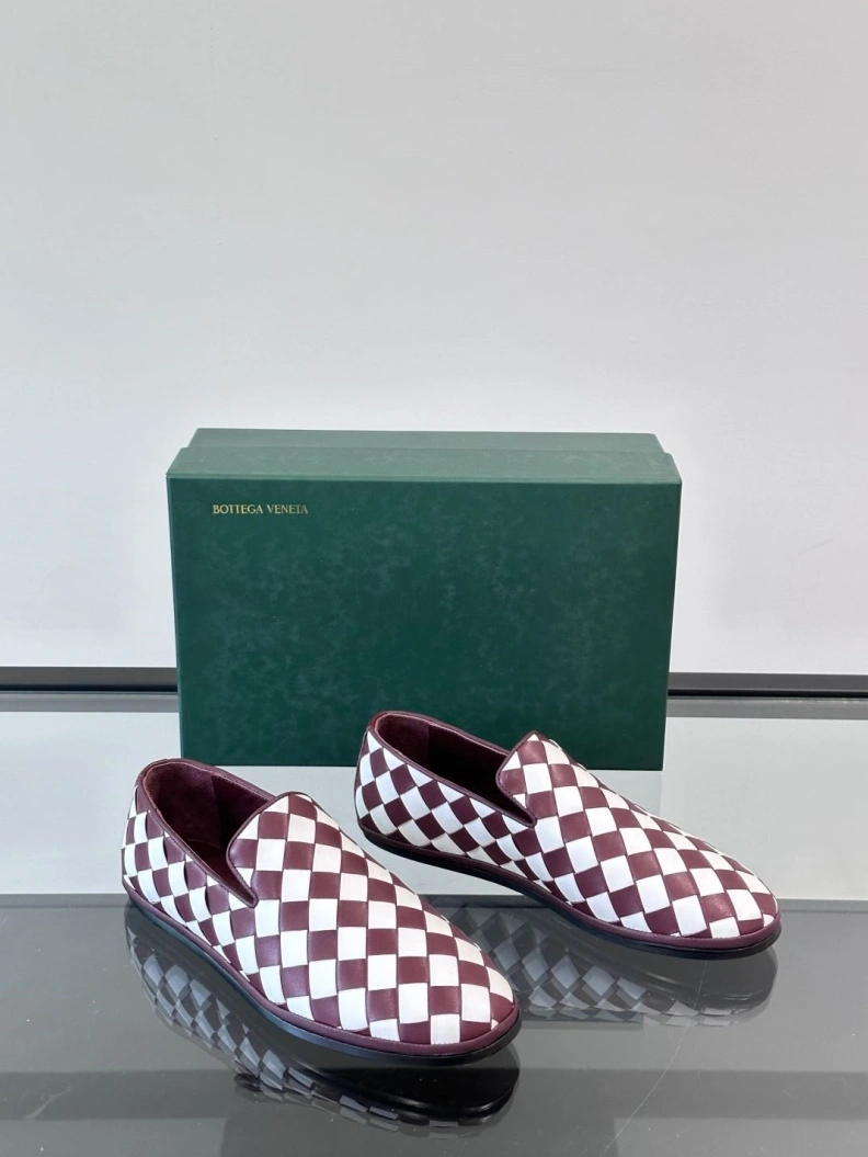 Comfortable Bxttxga Vxnxta Leather Shoes 112366