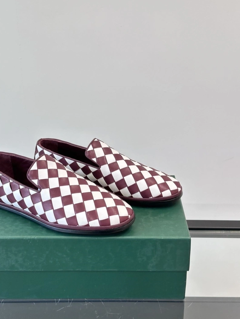 Comfortable Bxttxga Vxnxta Leather Shoes 112366