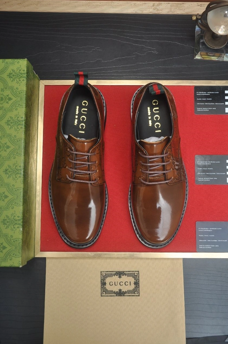 Functional Gxccx Leather Shoes 155353