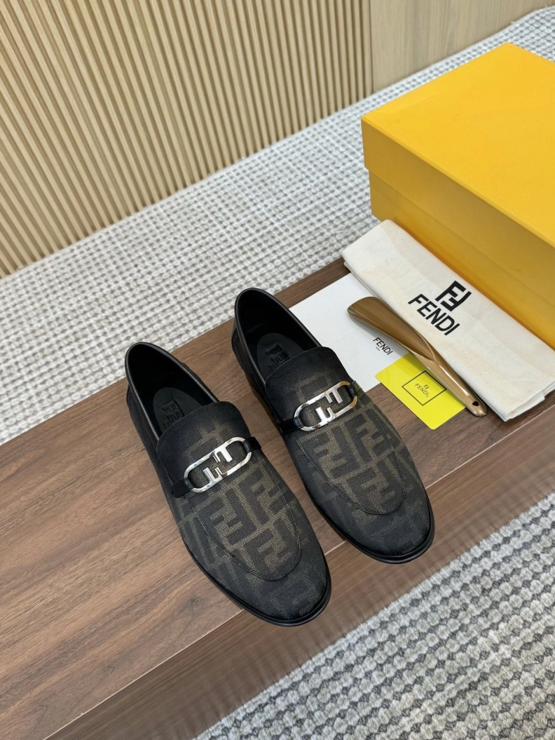 Elegant Fxndx Leather Shoes 147038