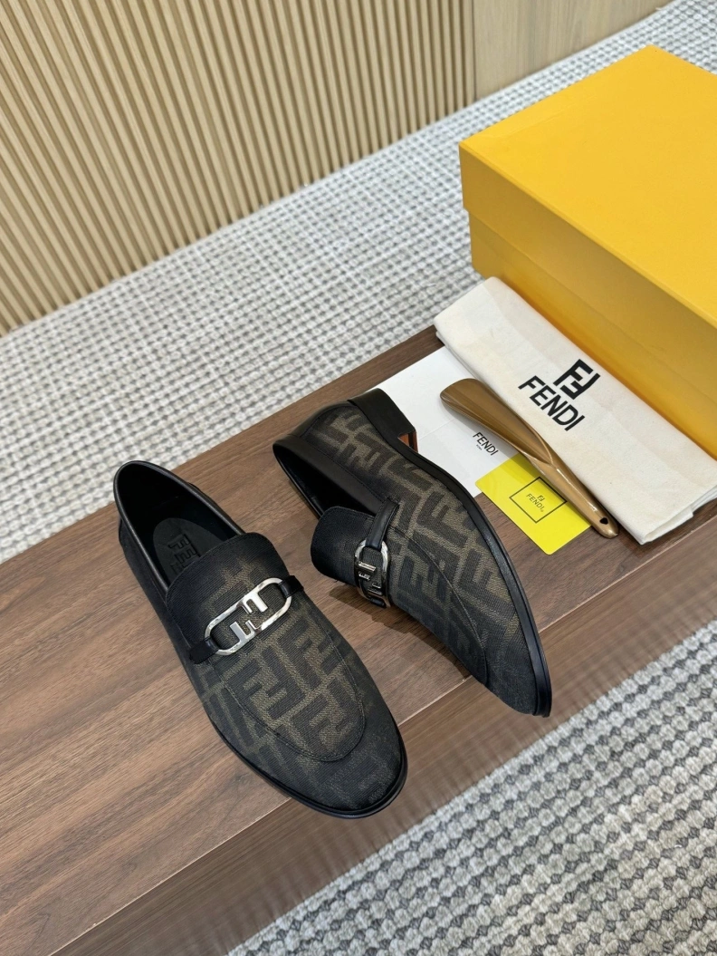 Elegant Fxndx Leather Shoes 147038