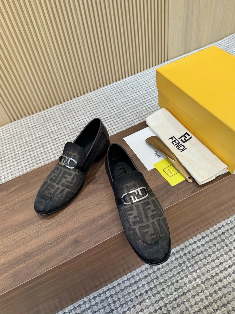 Elegant Fxndx Leather Shoes 147038