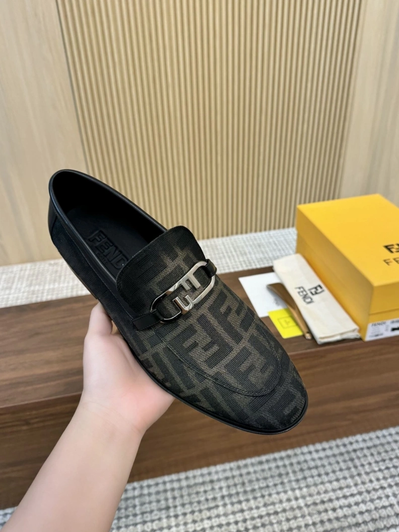Elegant Fxndx Leather Shoes 147038