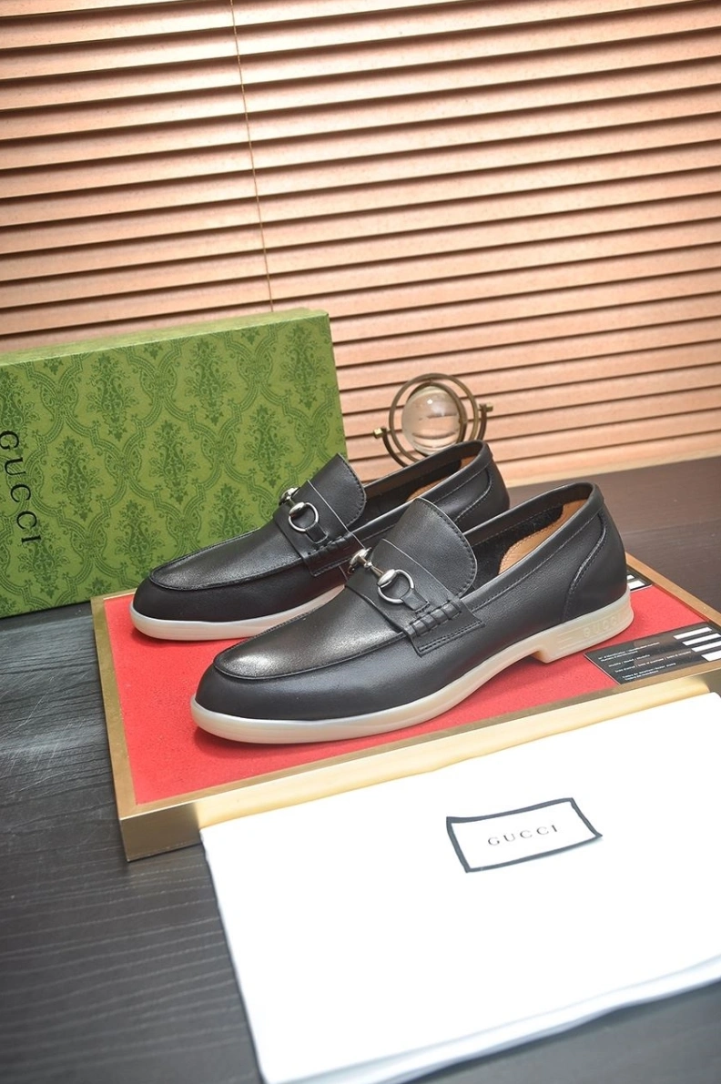 EyeCatching Gxccx Leather Shoes 155346