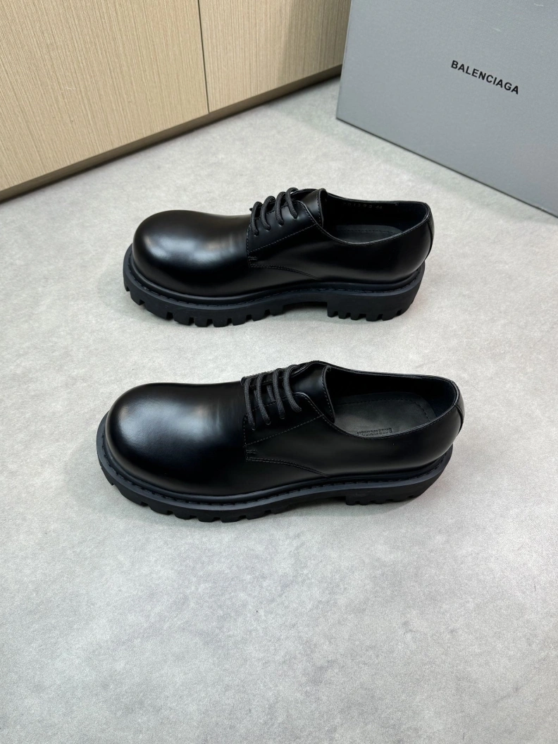 HighQuality Bxlxnciaga Leather Shoes 109251