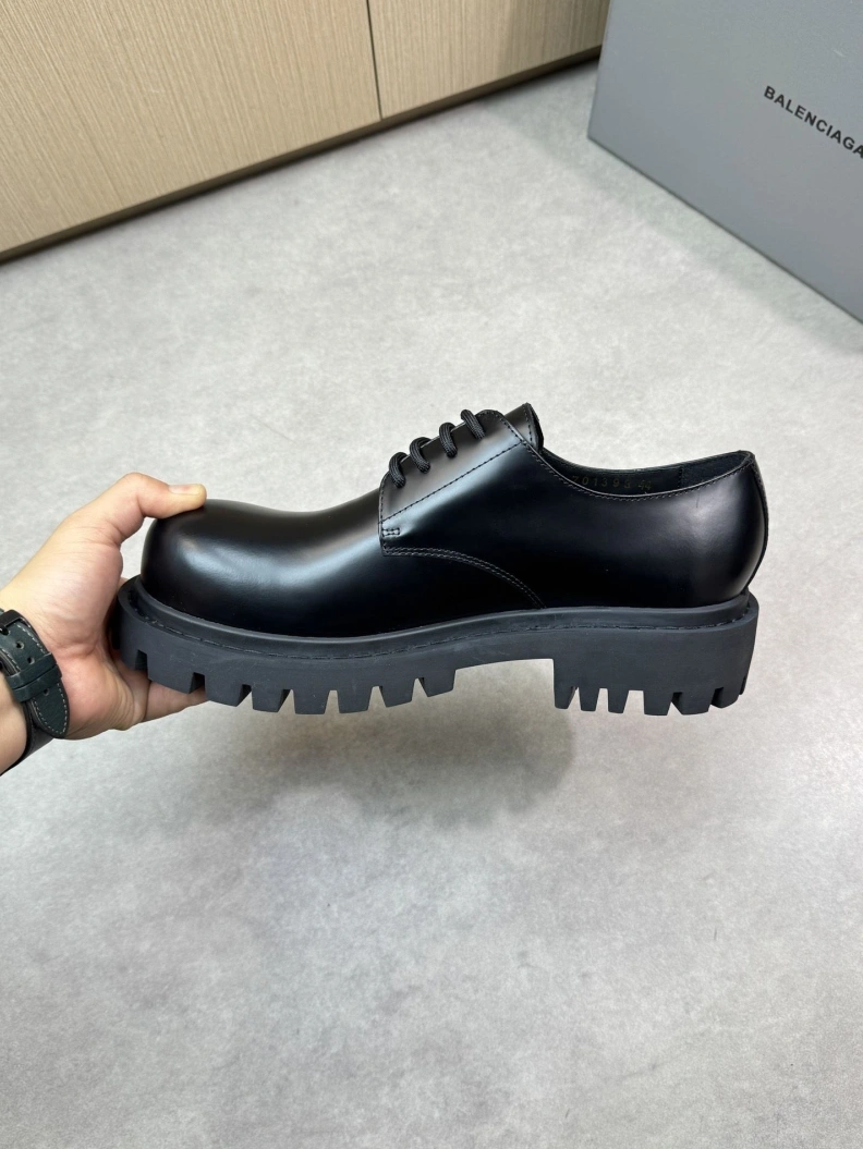 HighQuality Bxlxnciaga Leather Shoes 109251