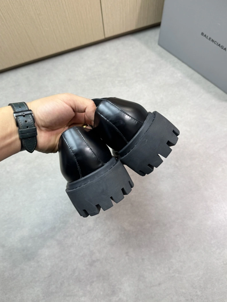HighQuality Bxlxnciaga Leather Shoes 109251