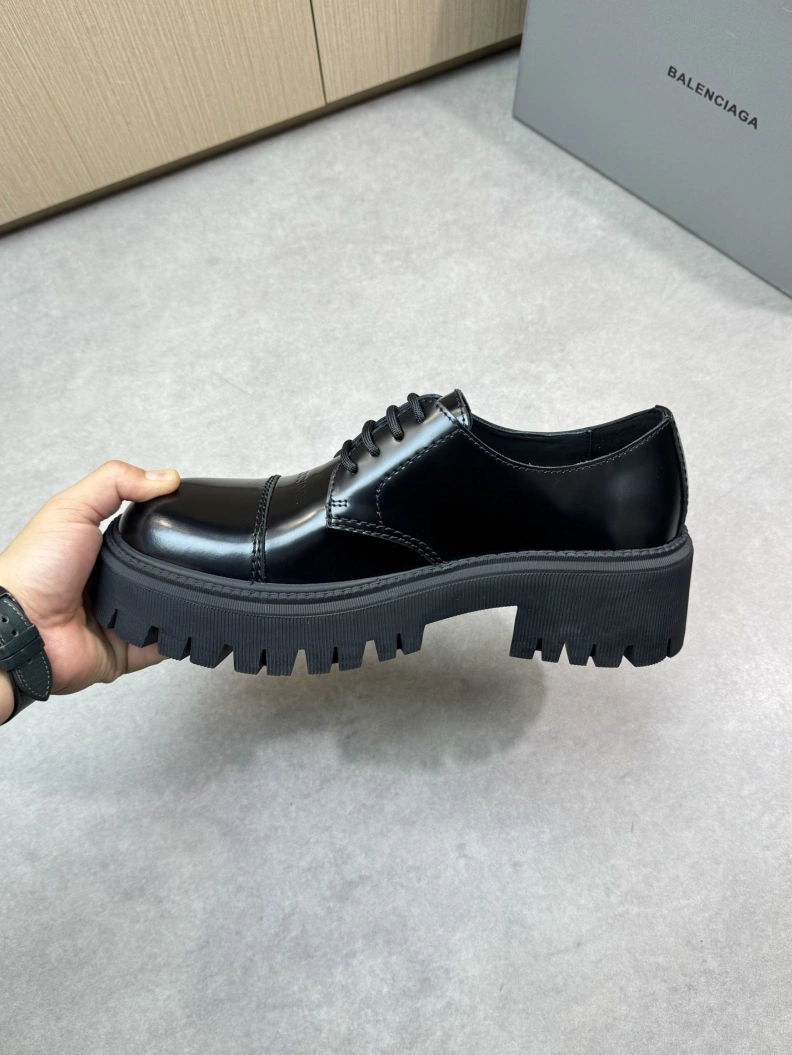 Bxlxnciaga Leather Shoes Flexible 109249