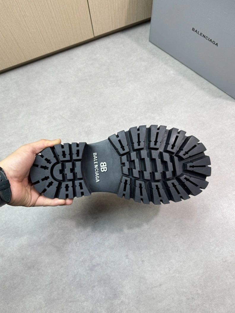 Bxlxnciaga Leather Shoes Flexible 109249
