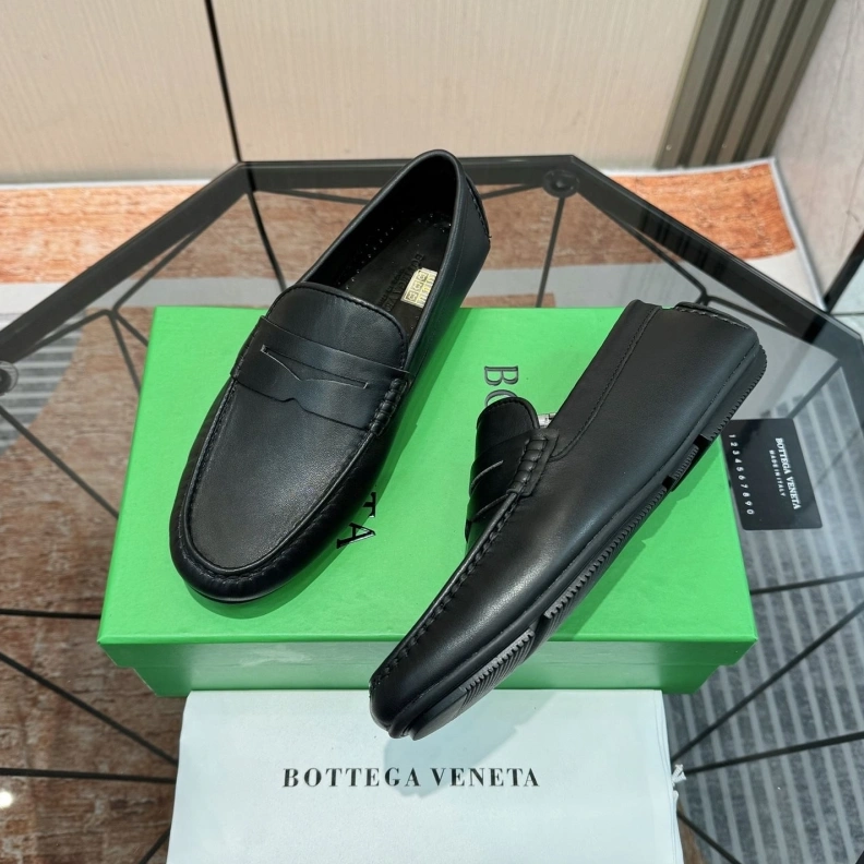 Bxttxga Vxnxta Leather Shoes Sleek 112338